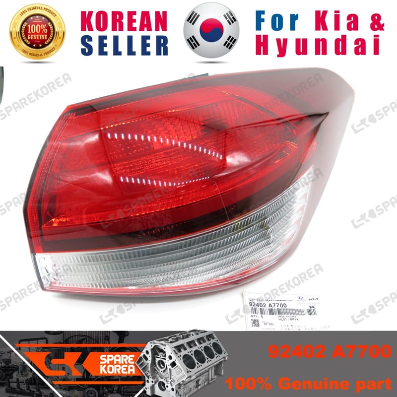 Đèn hậu ngoài phải led