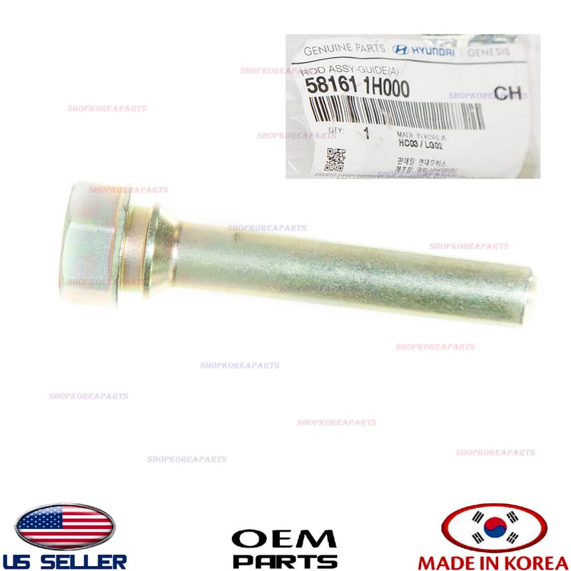 Ống trượt chốt phanh dưới