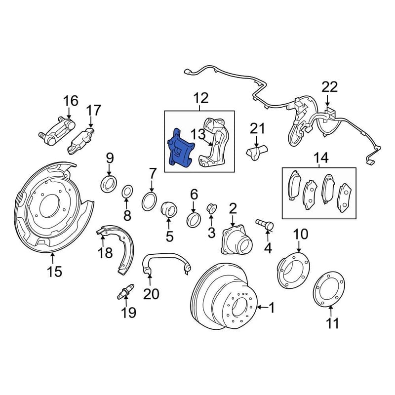 Piston phanh hay thắng trước