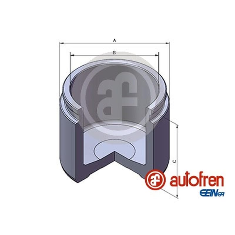 Piston phanh trước