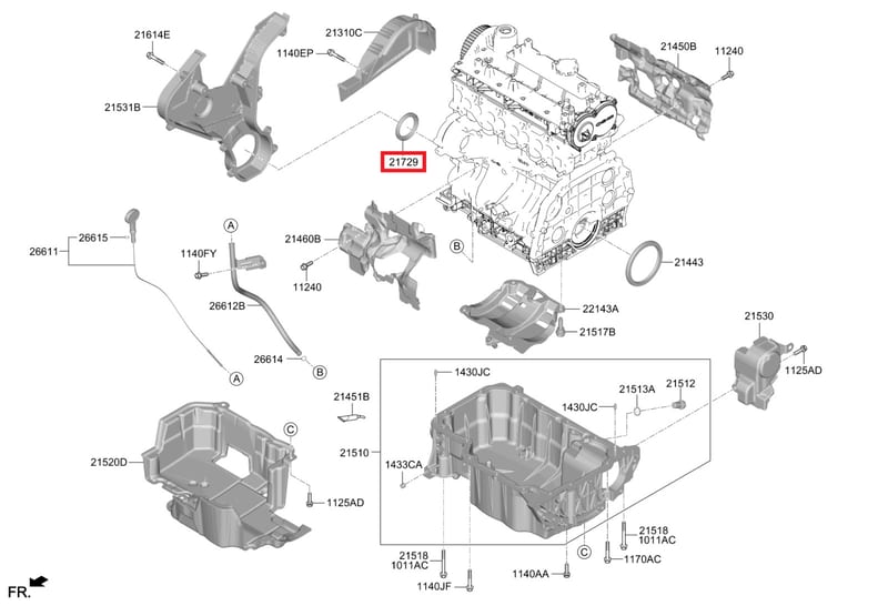 Phớt đầu cốt máy