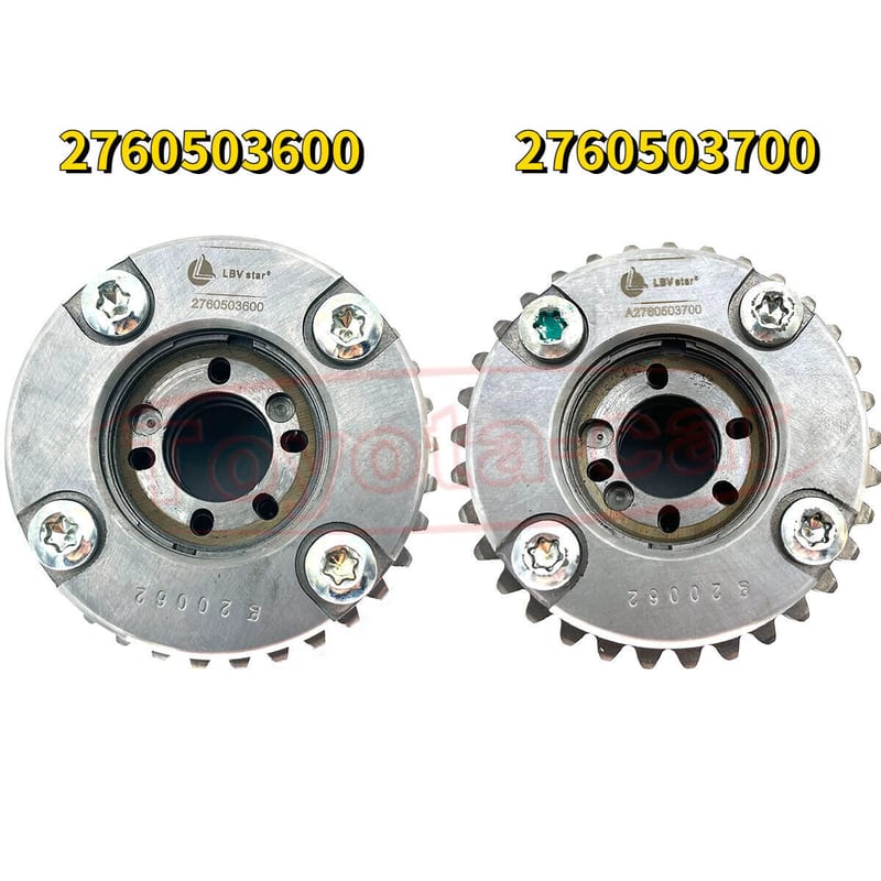 Bánh răng điều chỉnh trục cam (trục nạp/xả, trái/phải)