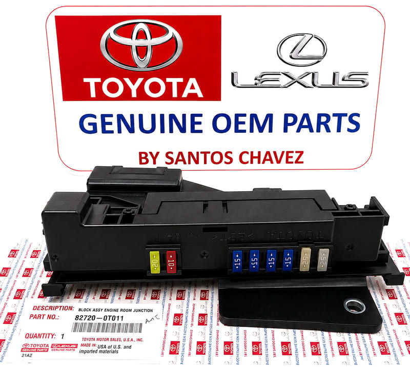 Hộp cầu trì ecu, quạt động cơ, đèn pha, kim phun